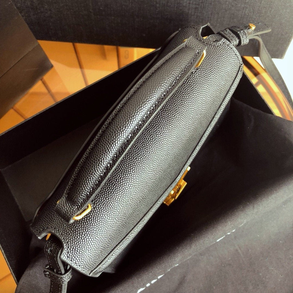 Cassandra Mini Top Handle Bag Black