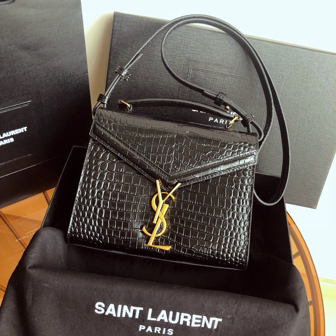 Cassandra Mini Top Handle Bag Black