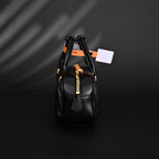 Miu Miu Black Matelass¨¤? Leather Top Handle Bag