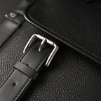 Prada Nylon & Leather Multi-Pocket Backpack  Black