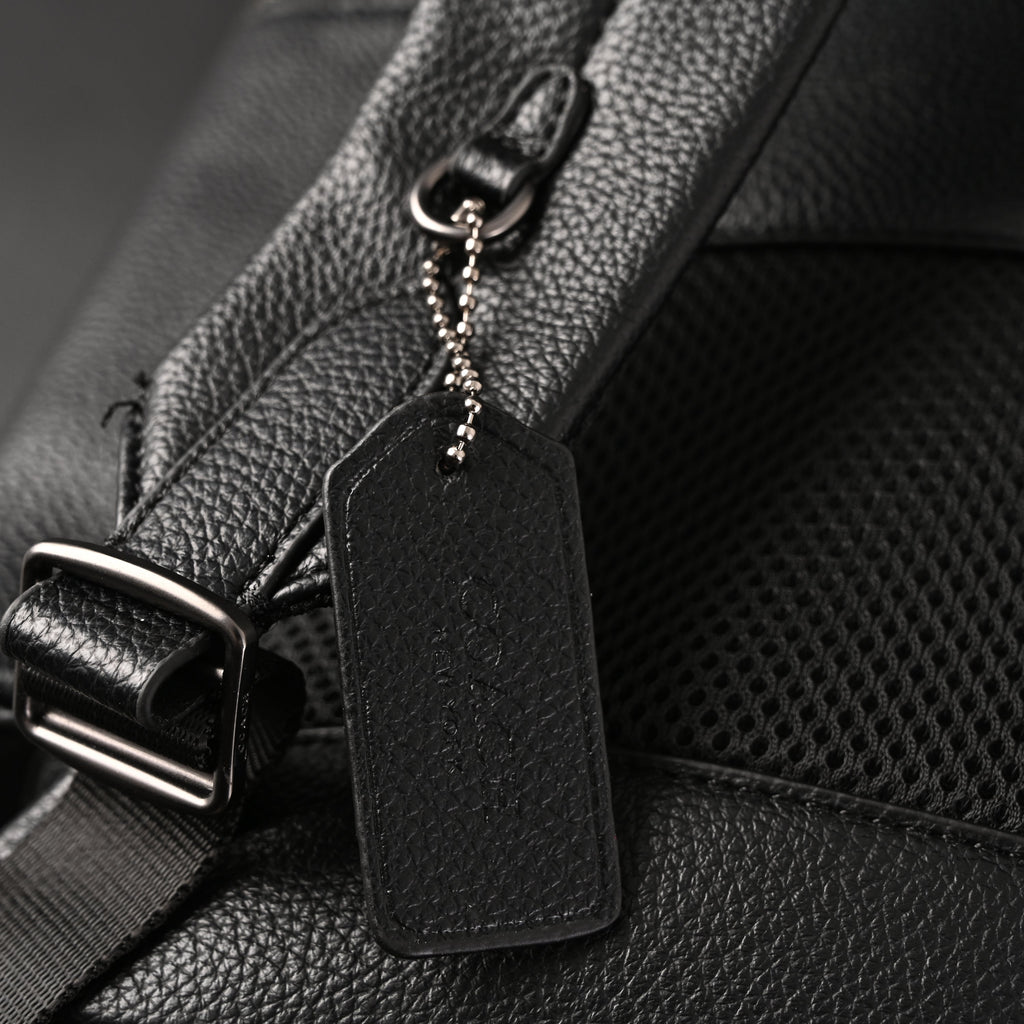 Prada Nylon & Leather Multi-Pocket Backpack  Black