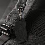 Prada Nylon & Leather Multi-Pocket Backpack  Black