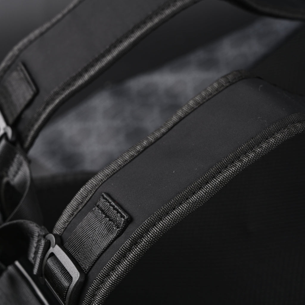 GG Supreme Monogram Backpack with Web Stripe