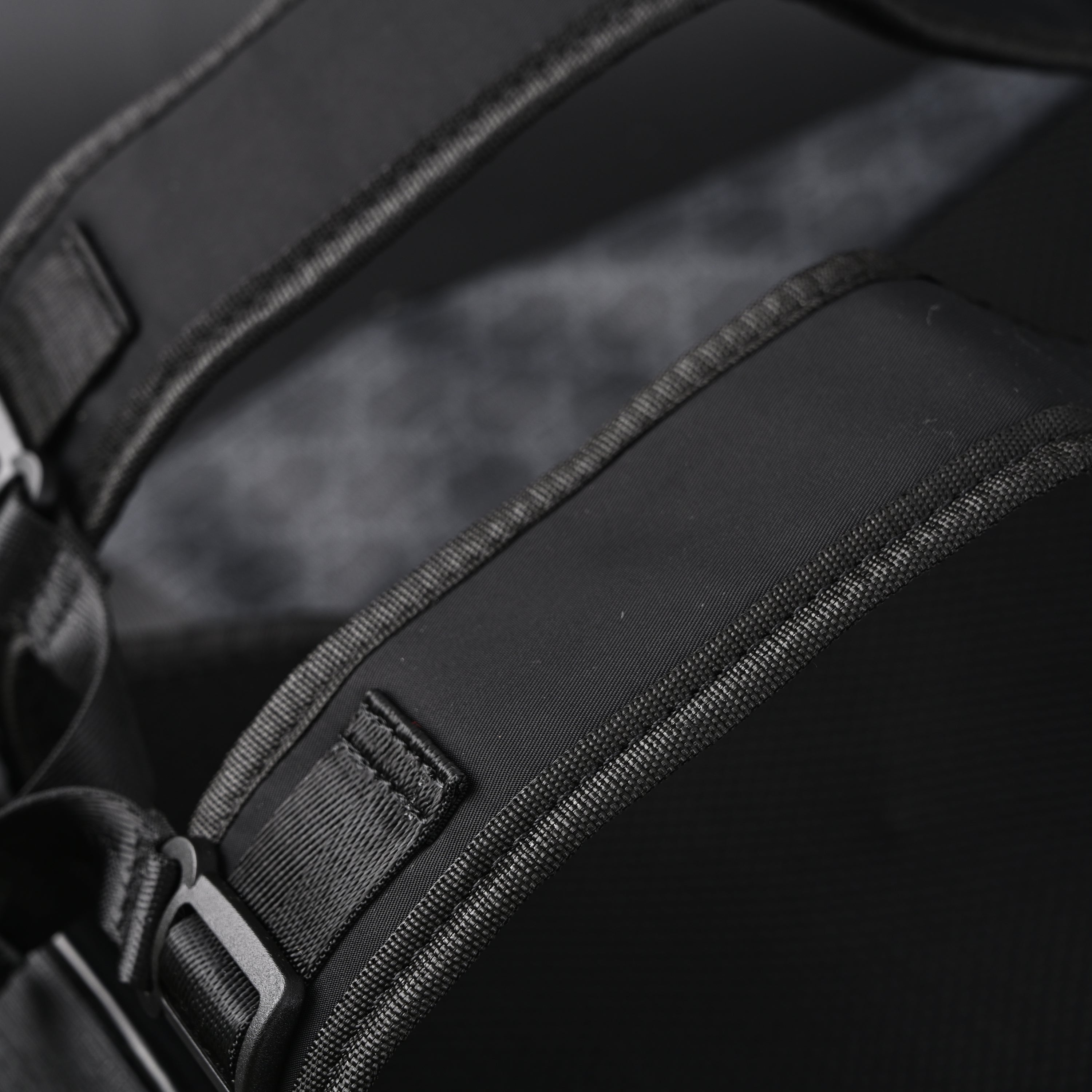 GG Supreme Monogram Backpack with Web Stripe
