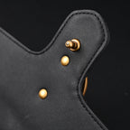 GG Marmont Small Matelass Shoulder Bag  Black Leather with Gold Hardware