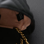 GG Marmont Matelass Mini Shoulder Bag  Black Leather with Gold Chain