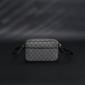 Ophidia GG Supreme Belt Bag  Black/Grey Monogram