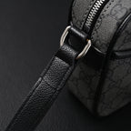 Ophidia GG Supreme Belt Bag  Black/Grey Monogram