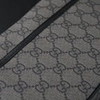 Ophidia GG Supreme Belt Bag  Black/Grey Monogram