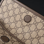 Ophidia GG Supreme Mini Belt Bag  Beige/Ebony with Web Stripe