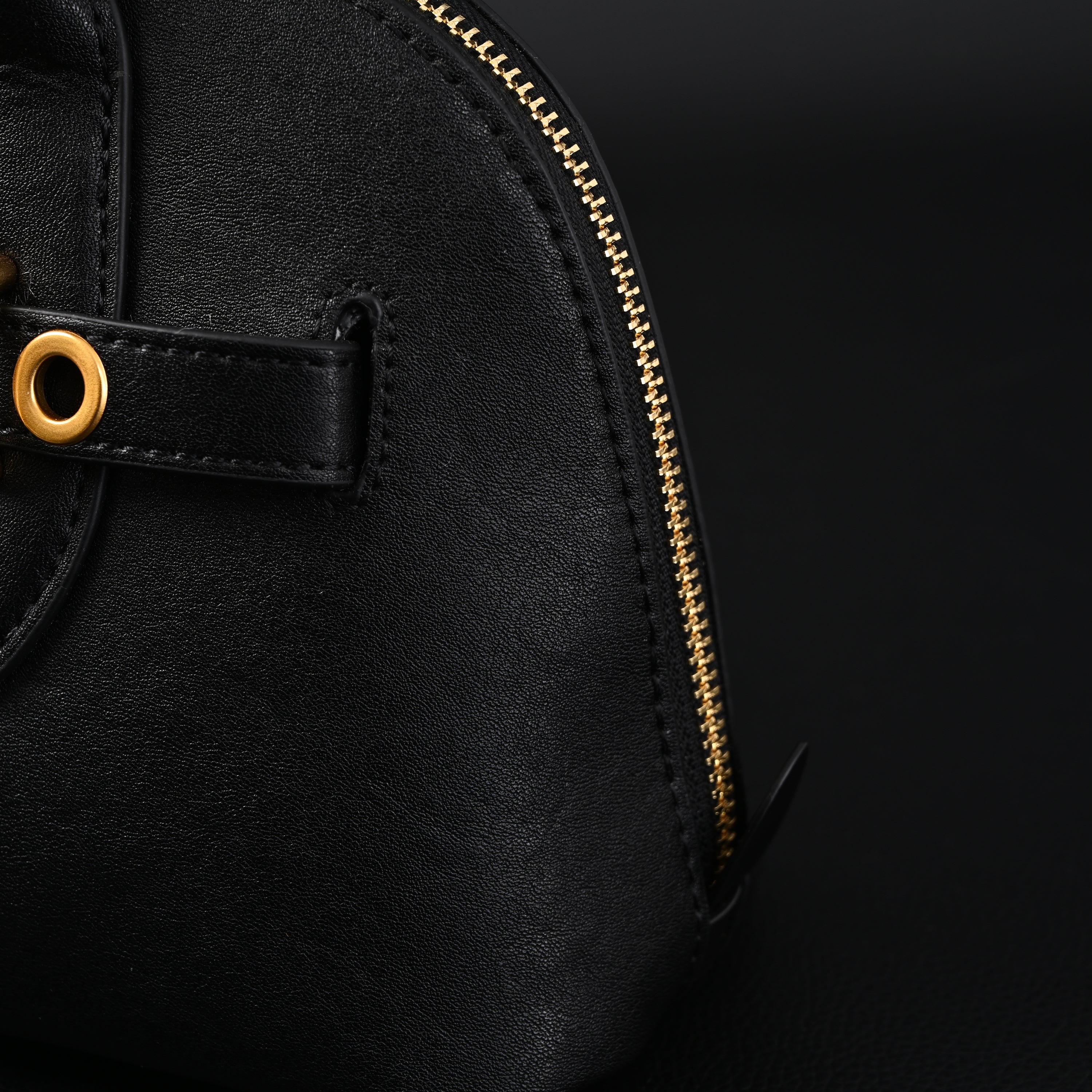 Miu Miu Black Leather Satchel Bag  Medium Structured Tote