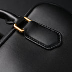 Miu Miu Black Matelass Leather Satchel Bag  Mini Top Handle