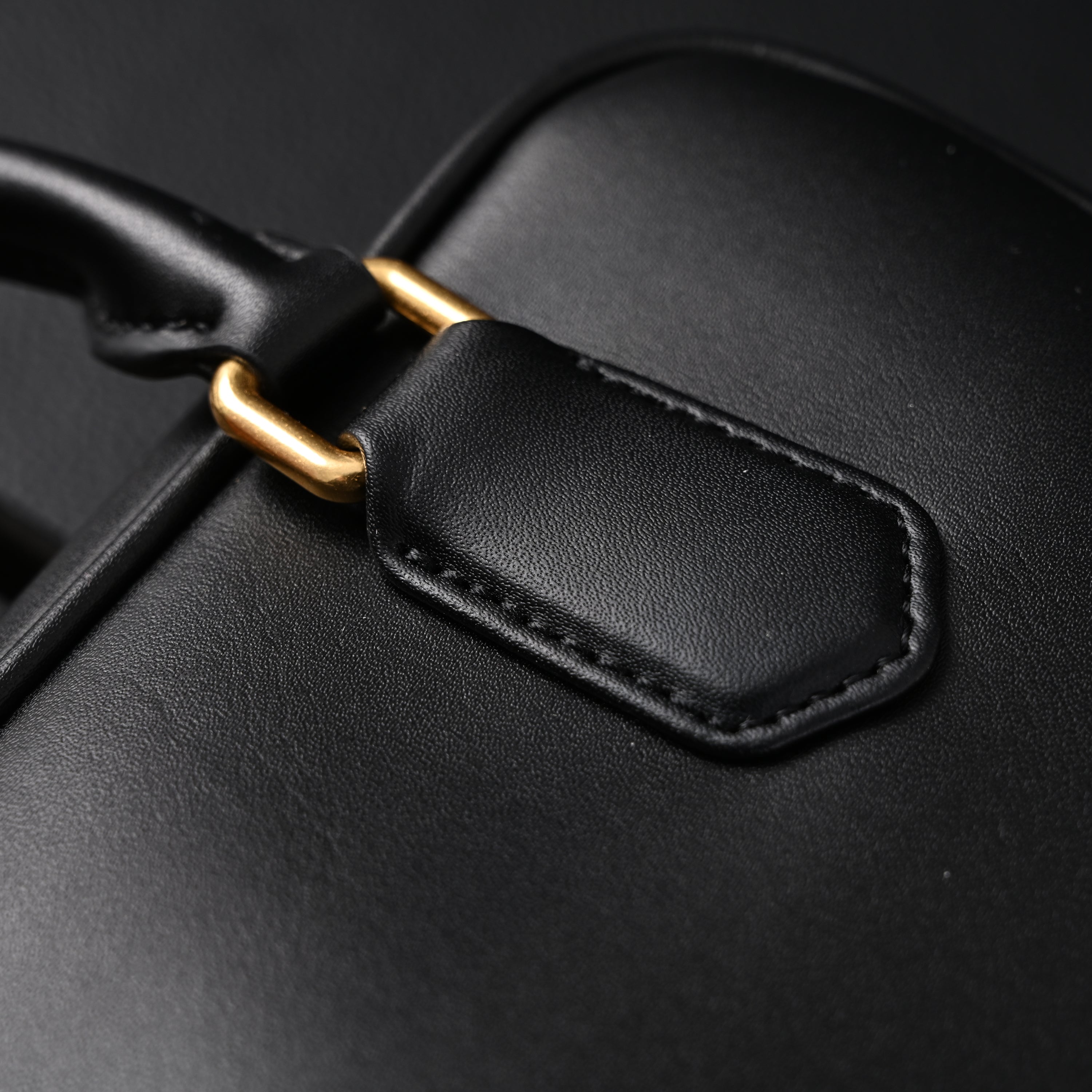 Miu Miu Black Matelass Leather Satchel Bag  Mini Top Handle