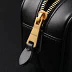 Miu Miu Black Matelass Leather Satchel Bag  Mini Top Handle