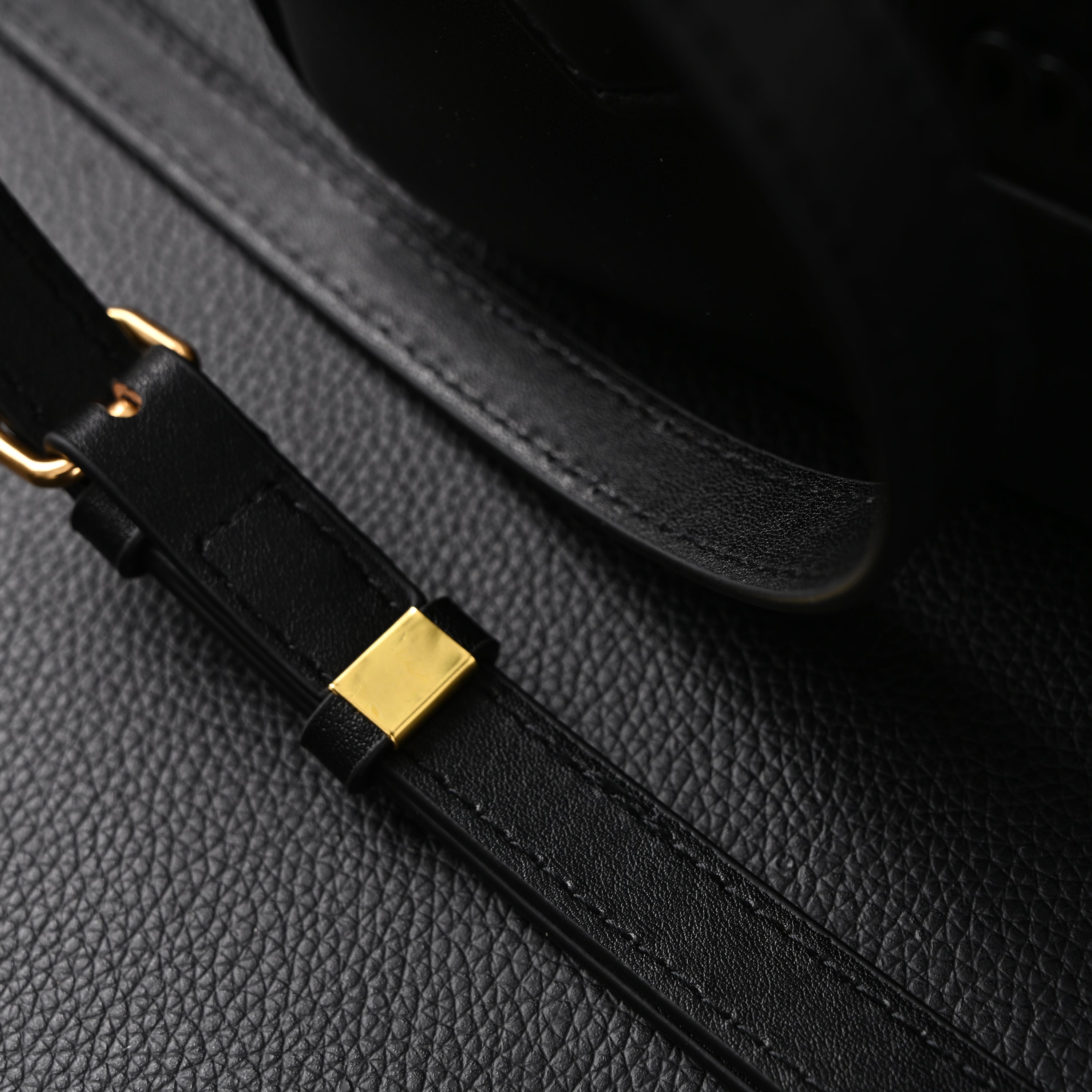 Miu Miu Black Matelass Leather Satchel Bag  Mini Top Handle