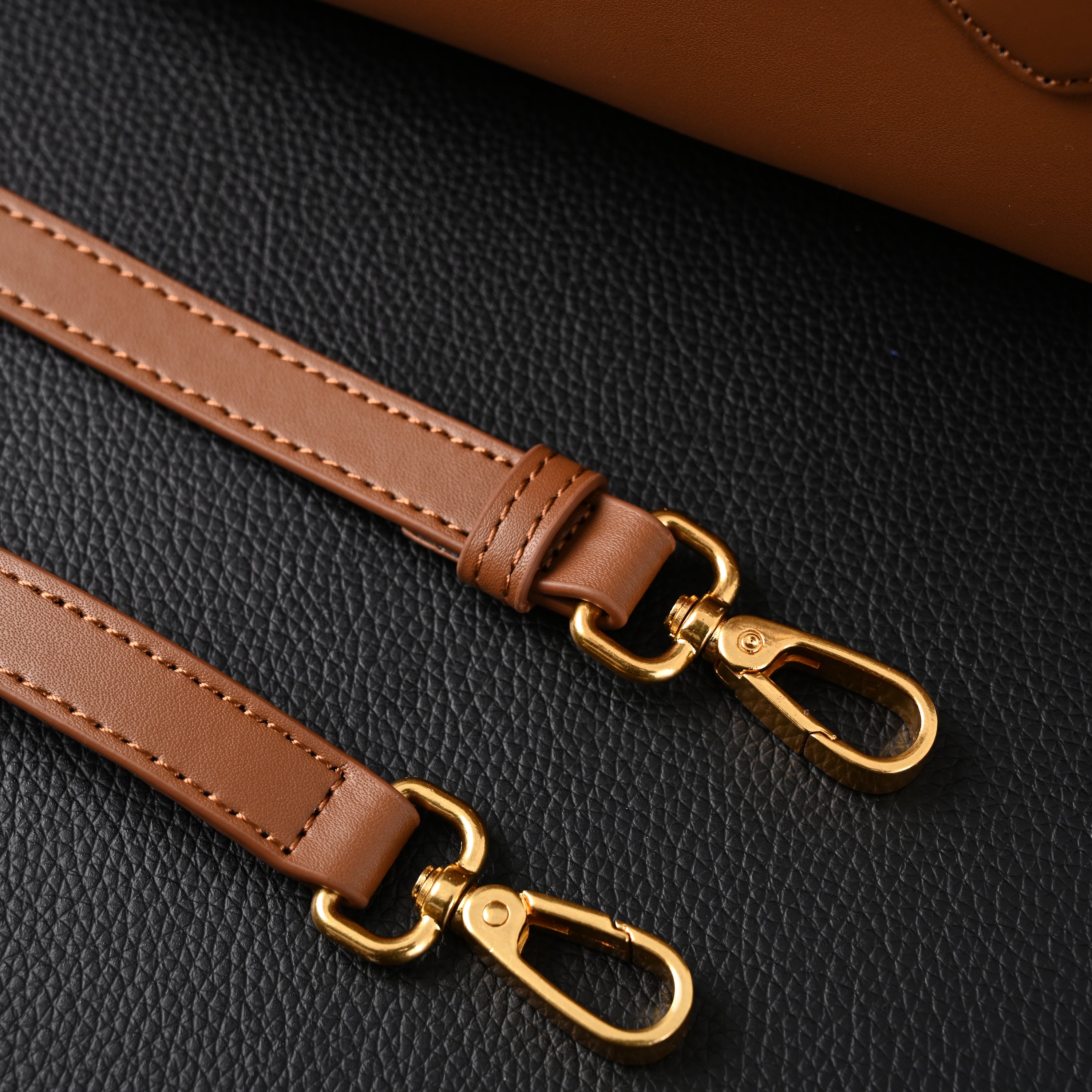 Miu Miu Leather Top Handle Satchel  Caramel Brown