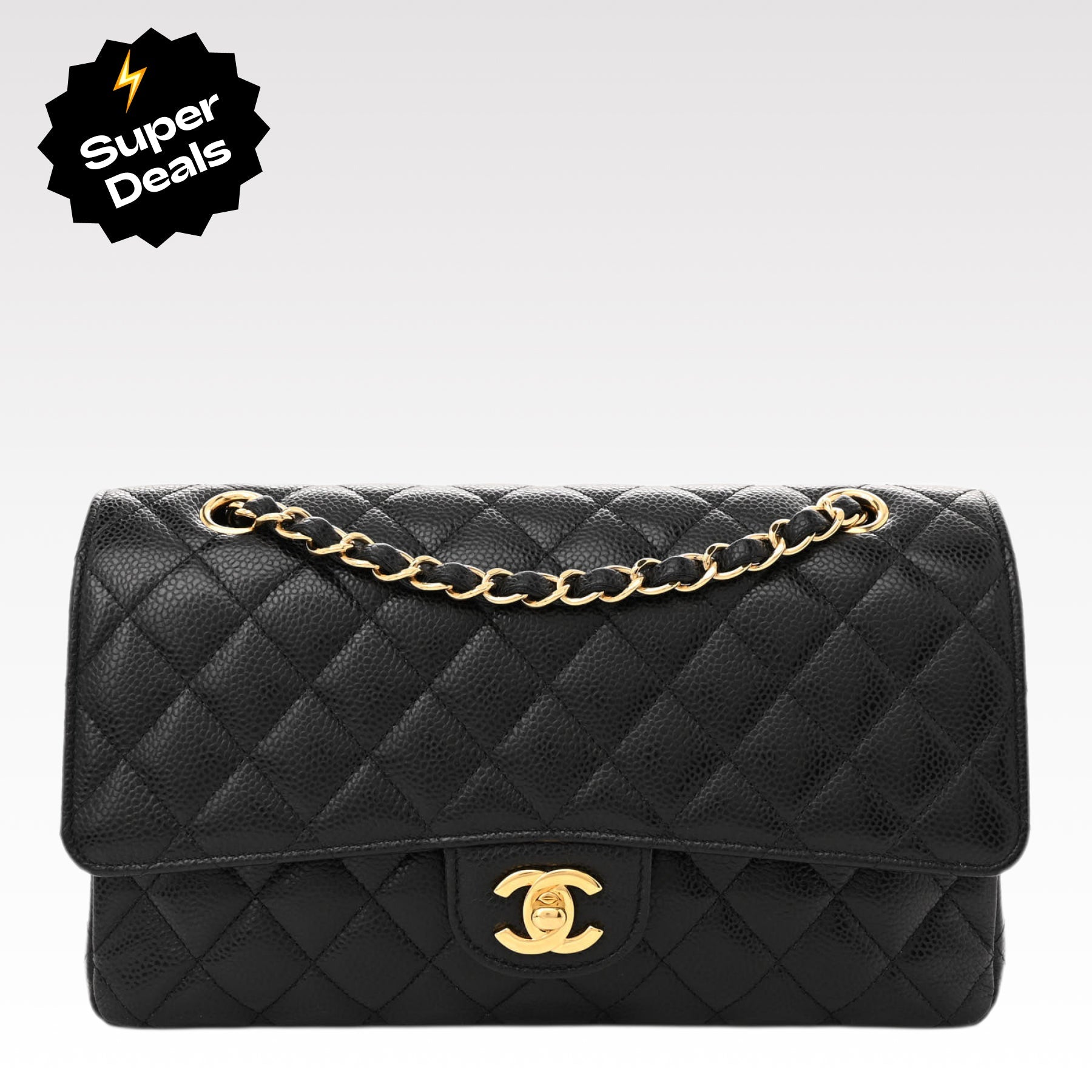 Classic Flap Bag Medium Gold Hardware