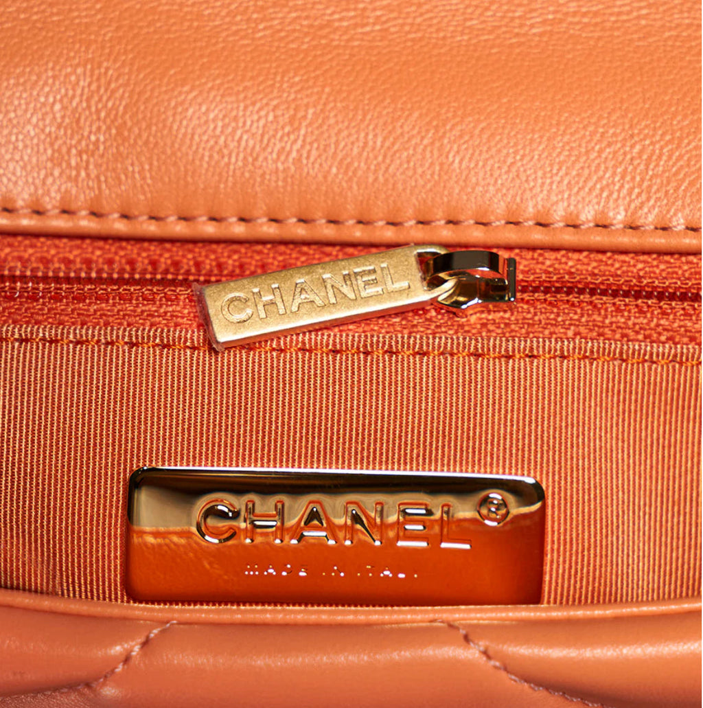 19 Flap Bag orange