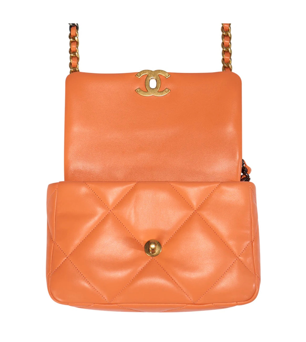 19 Flap Bag orange