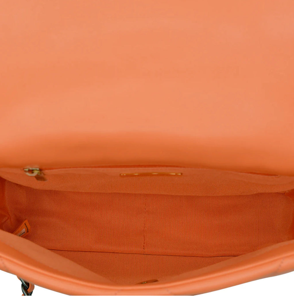 19 Flap Bag orange