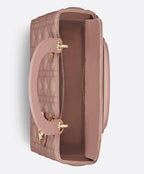 Medium Lady Bag Blush Cannage Lambskin