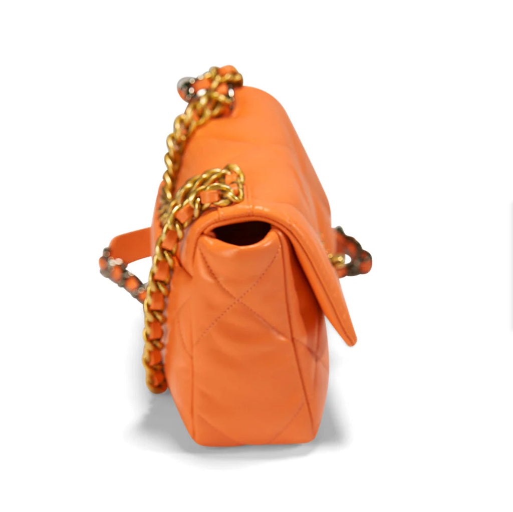19 Flap Bag orange