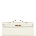 Herms Kelly Cut Mushroom Swift Gold Hardware