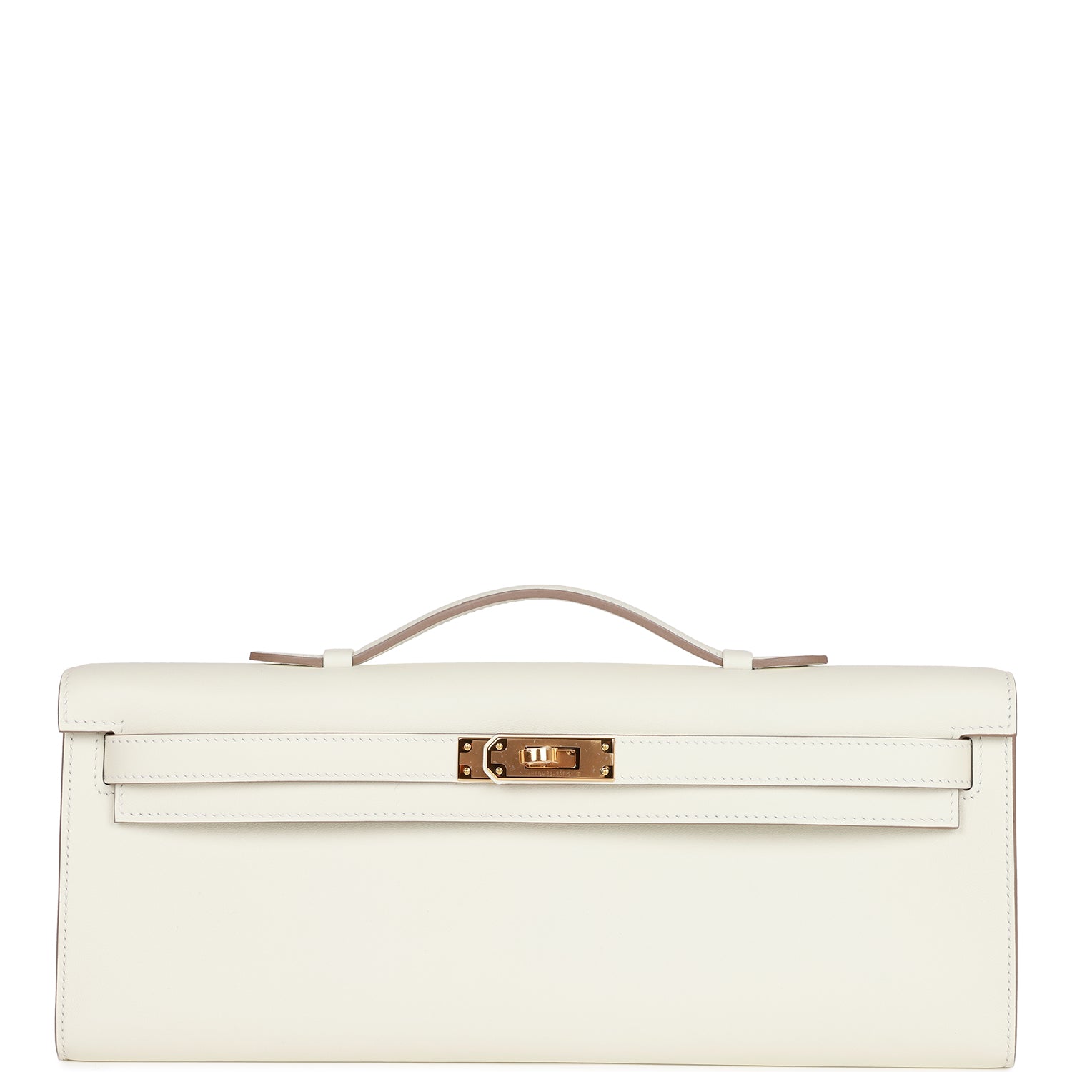 Herms Kelly Cut Mushroom Swift Gold Hardware