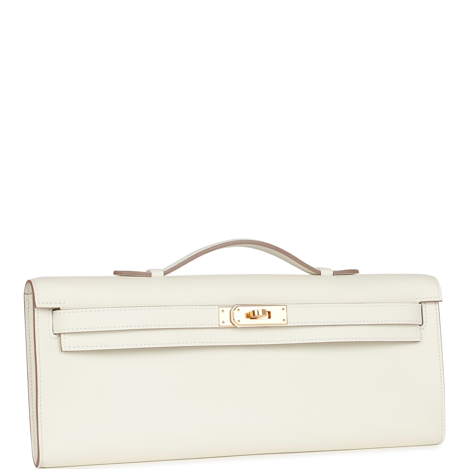Herms Kelly Cut Mushroom Swift Gold Hardware