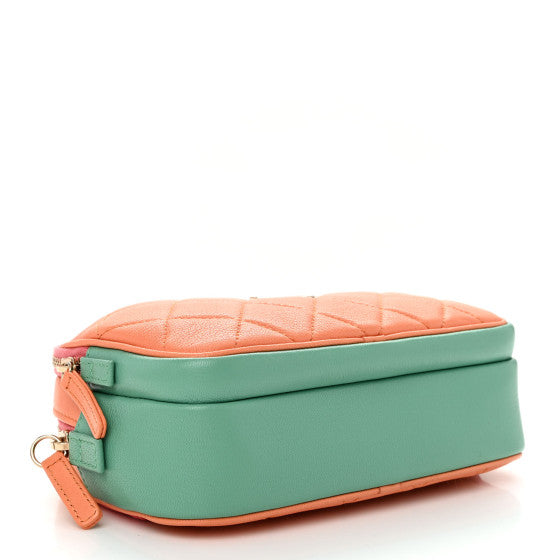 tri color in and out waist Bag