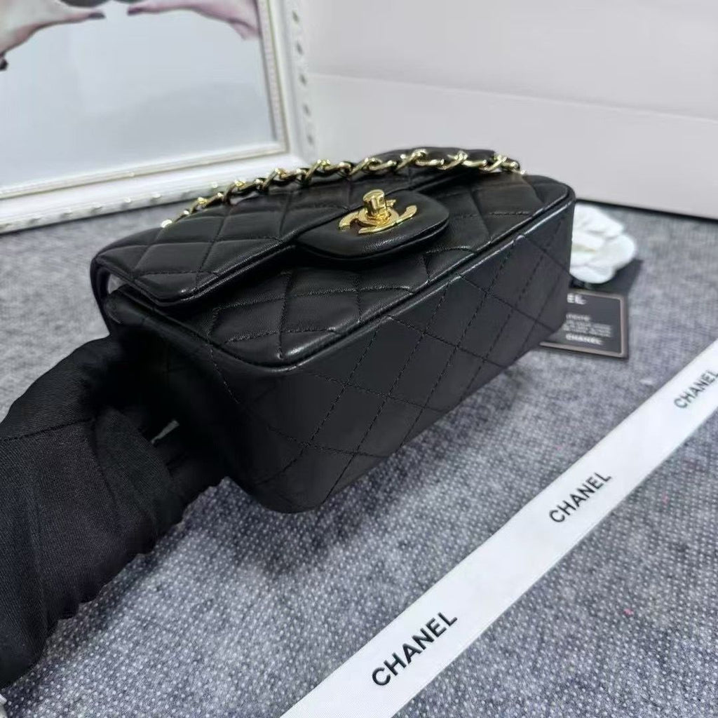 Mini Flap Bag Black