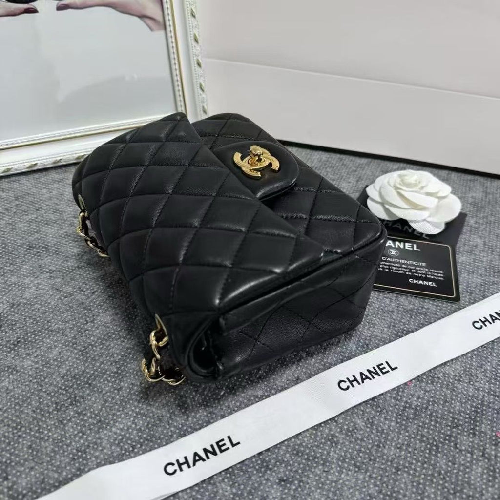 Mini Flap Bag Black
