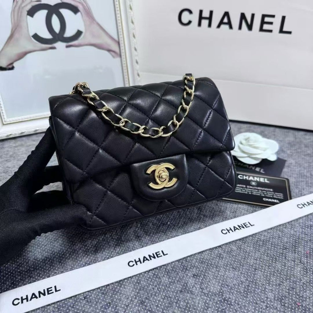 Mini Flap Bag Black