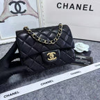 Mini Flap Bag Black