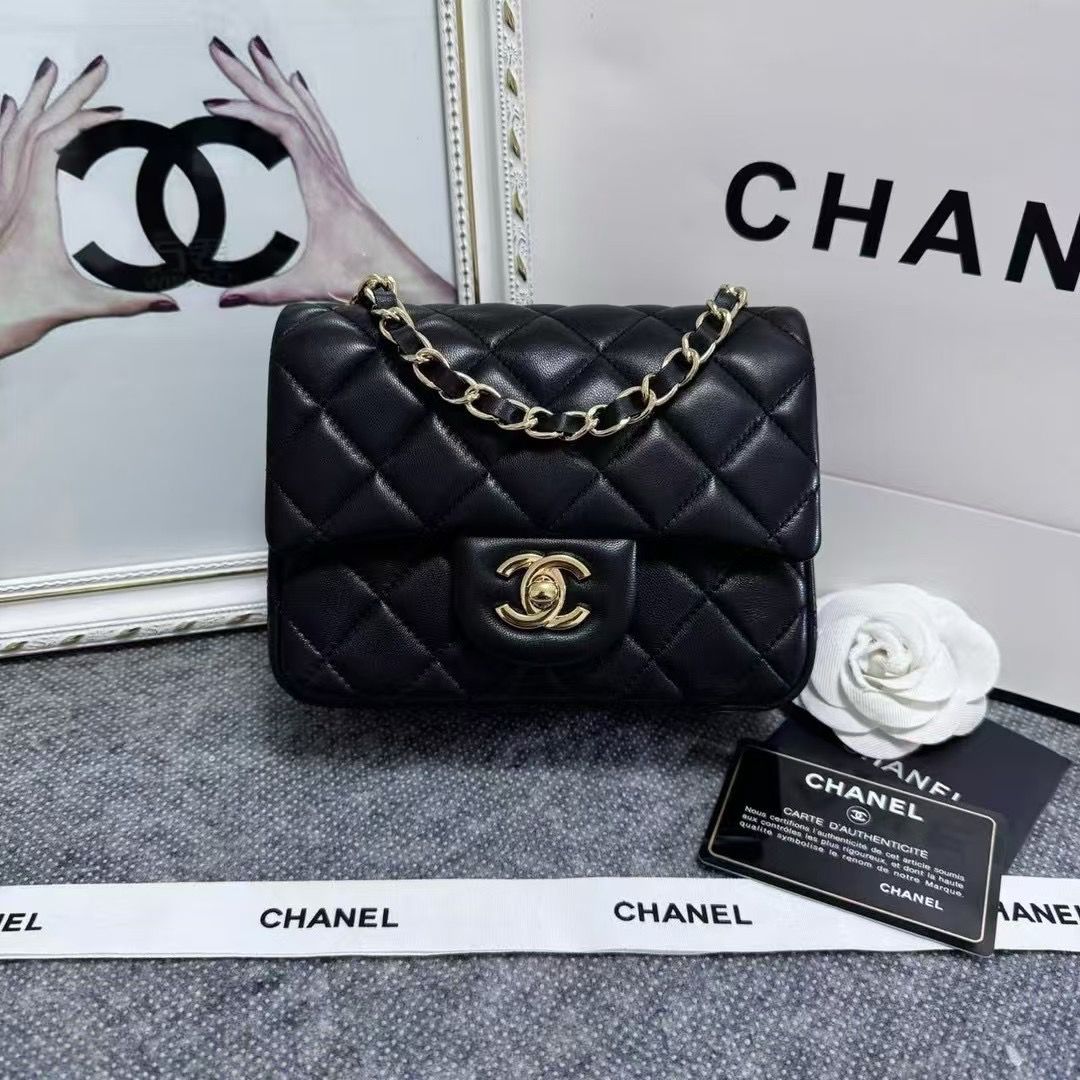 Mini Flap Bag Black