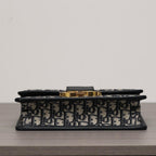 30 Montaigne Bag Oblique Blue Jacquard