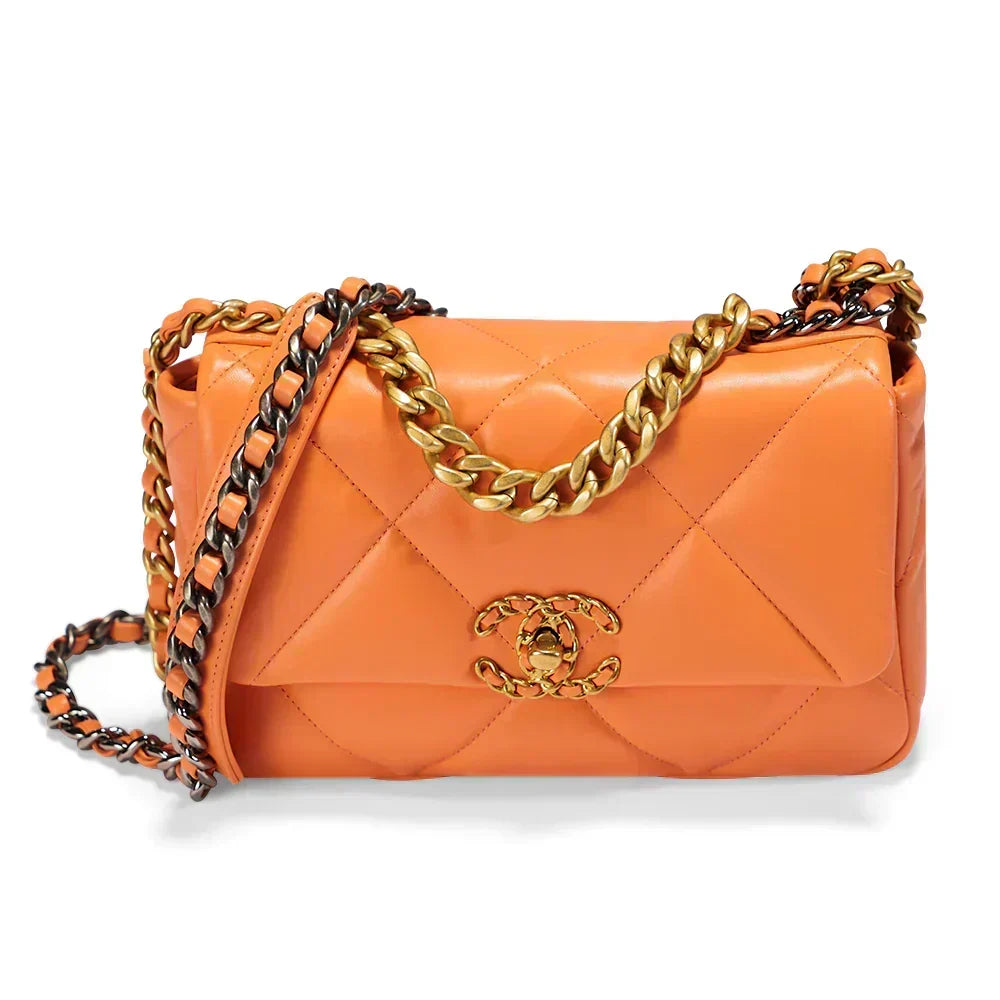 19 Flap Bag orange