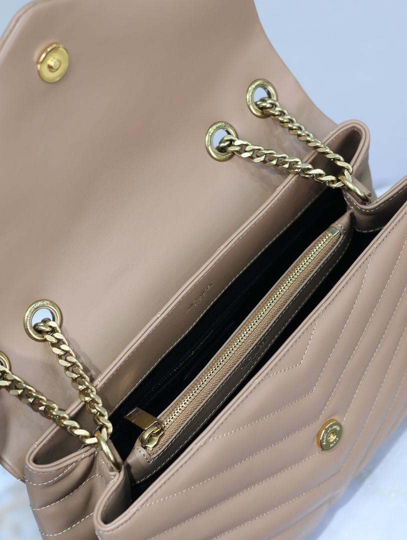 Loulou Small Bag Beige Brown