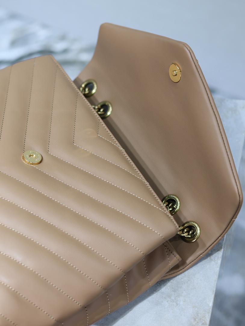 Loulou Small Bag Beige Brown