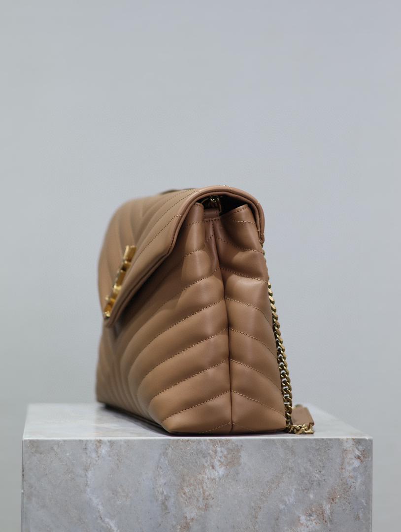 Loulou Small Bag Beige Brown