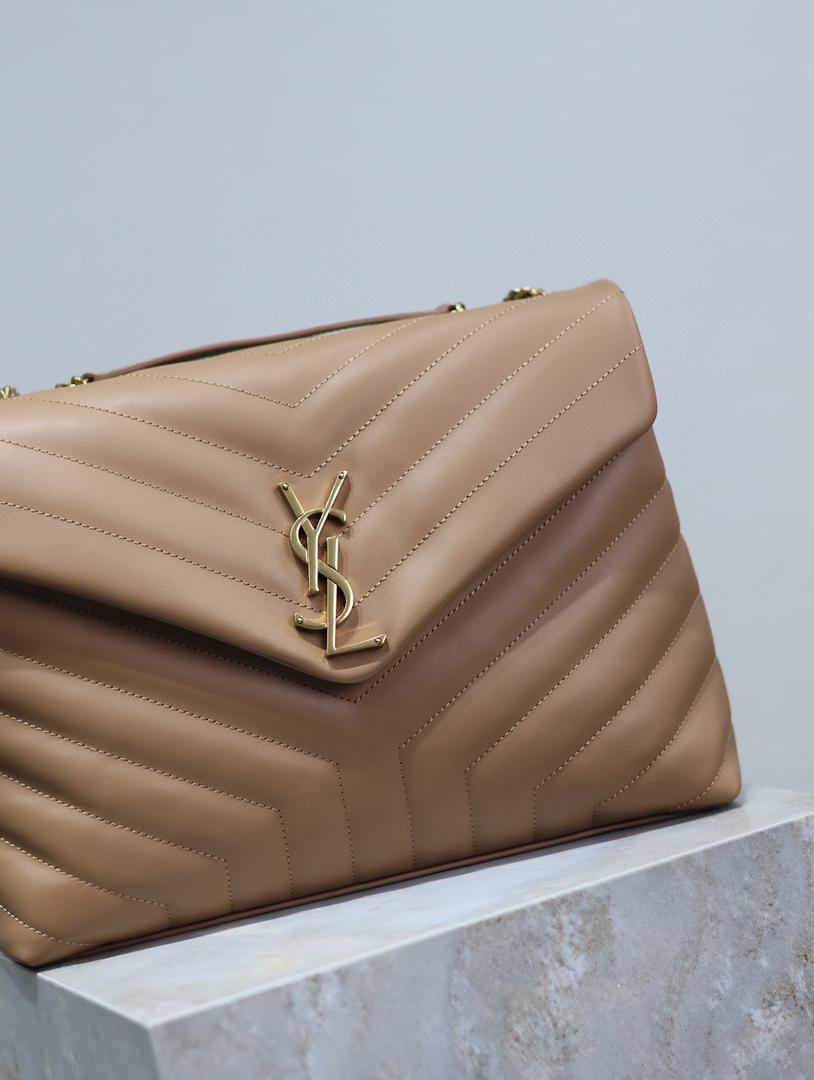 Loulou Small Bag Beige Brown