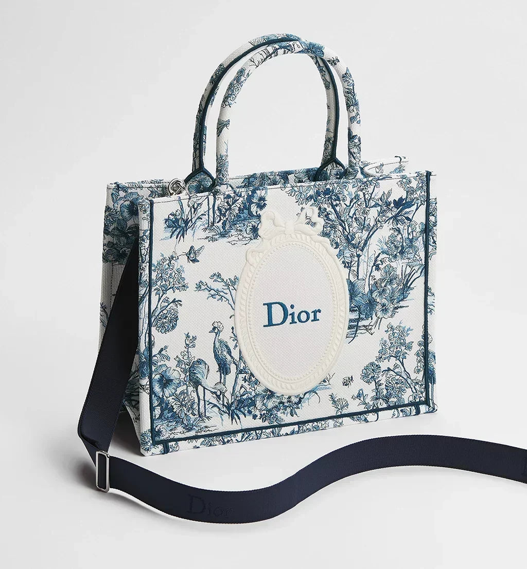 Medium Book Tote with Strap
