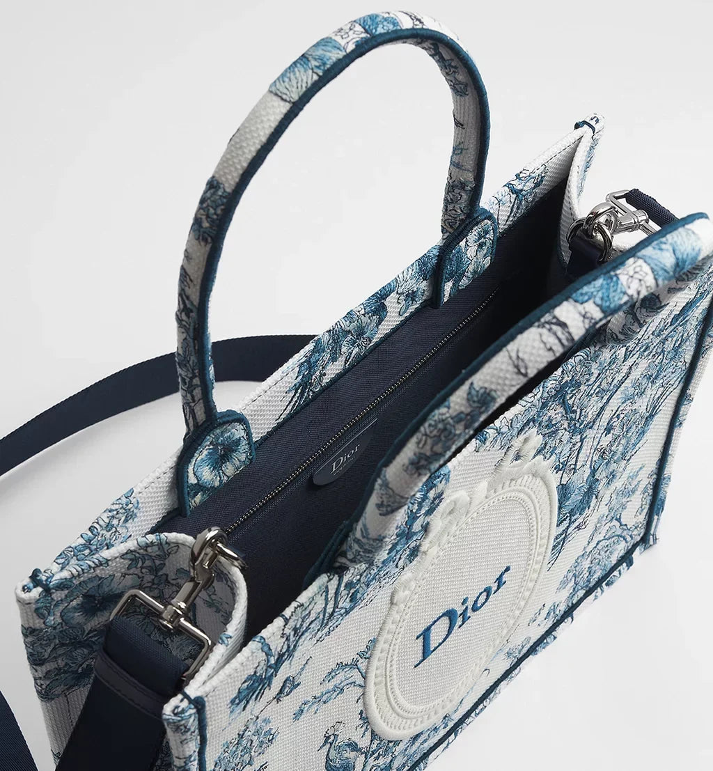 Medium Book Tote with Strap