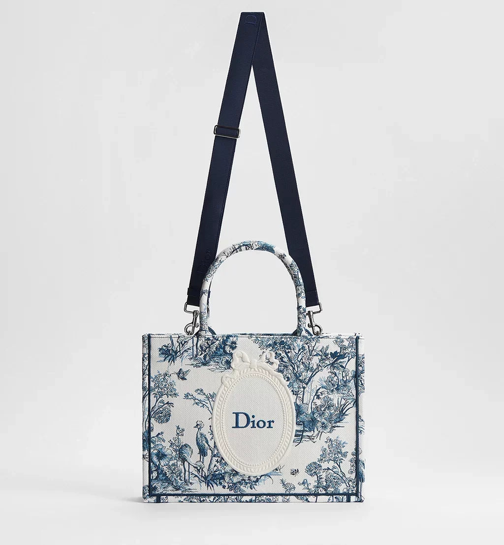 Medium Book Tote with Strap