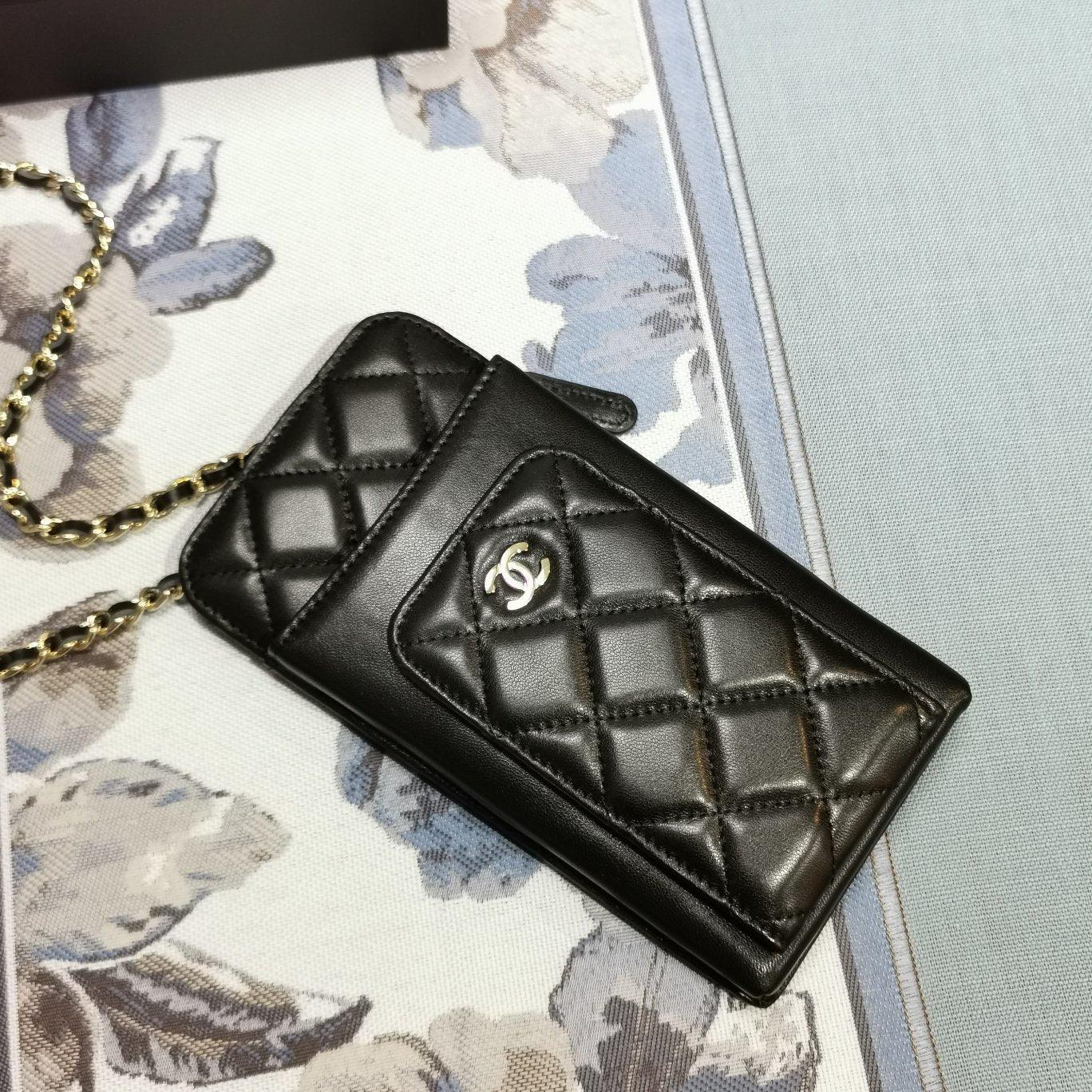 lambskin phone holder