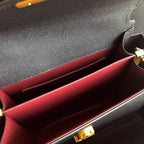 Cassandra Mini Top Handle Bag Black