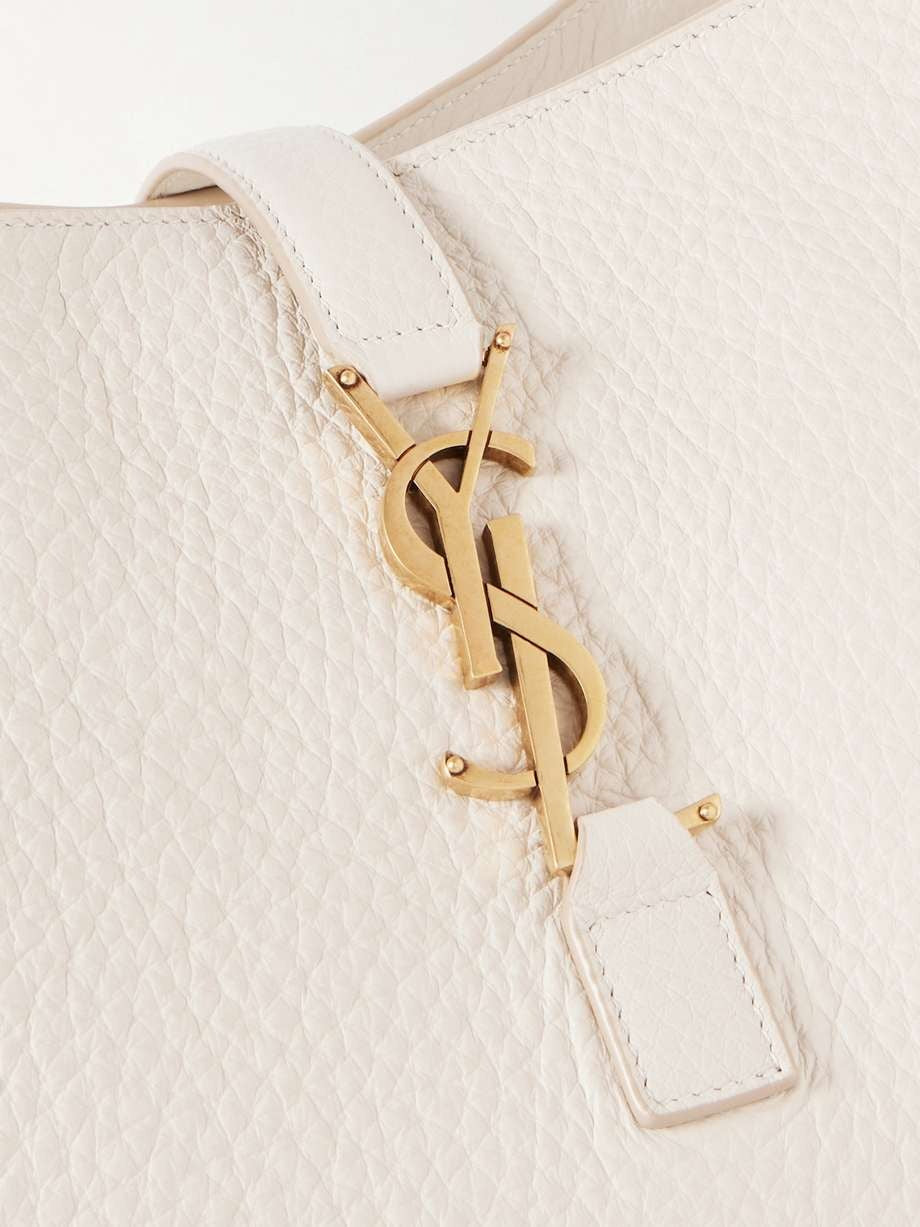 SAINT LAURENT Le 5 ¡ãy 7 Bea textured-leather tote