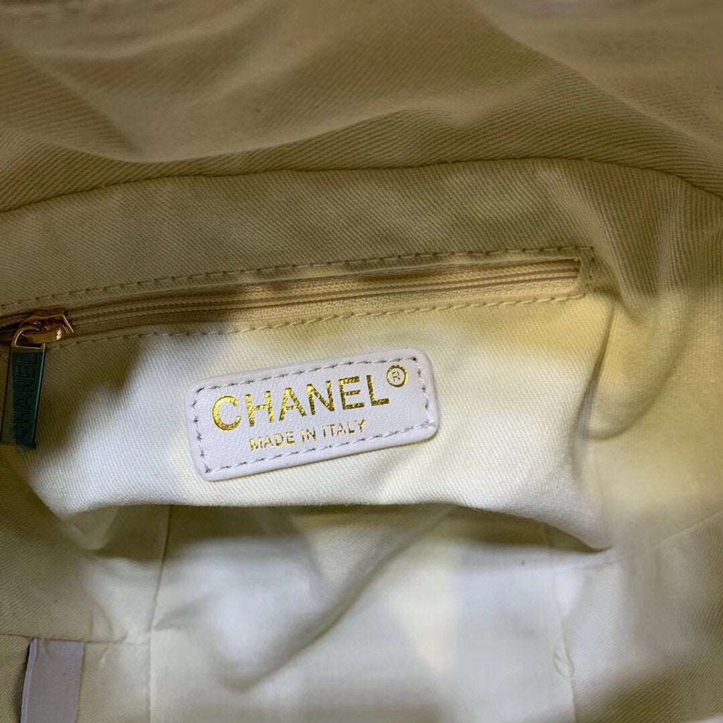 Drawstring Bag Beige