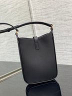 Le 5 A 7 Mini Black Bag - 13x20x4cm