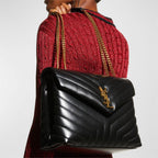 Saint Laurent Loulou Medium Chain Shoulder Bag